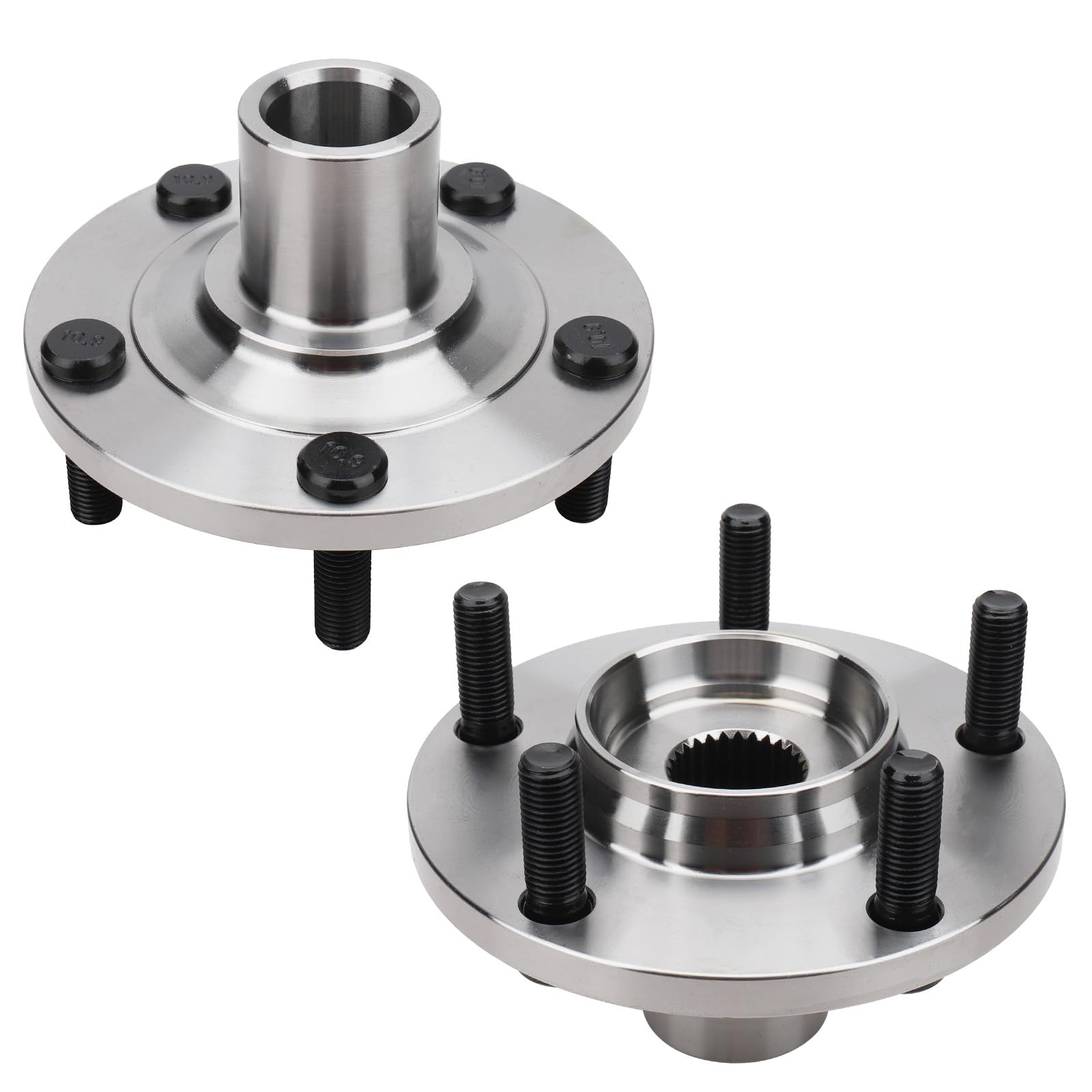 (Pair) Drivestar C23633060A 930-003 Front Wheel Hub Driver & Passenger Side For Mazda 3 2005 2006 2007 2008 2009 2010 2012 2013, 2006-2015 For Mazda 5, 5 Lugs