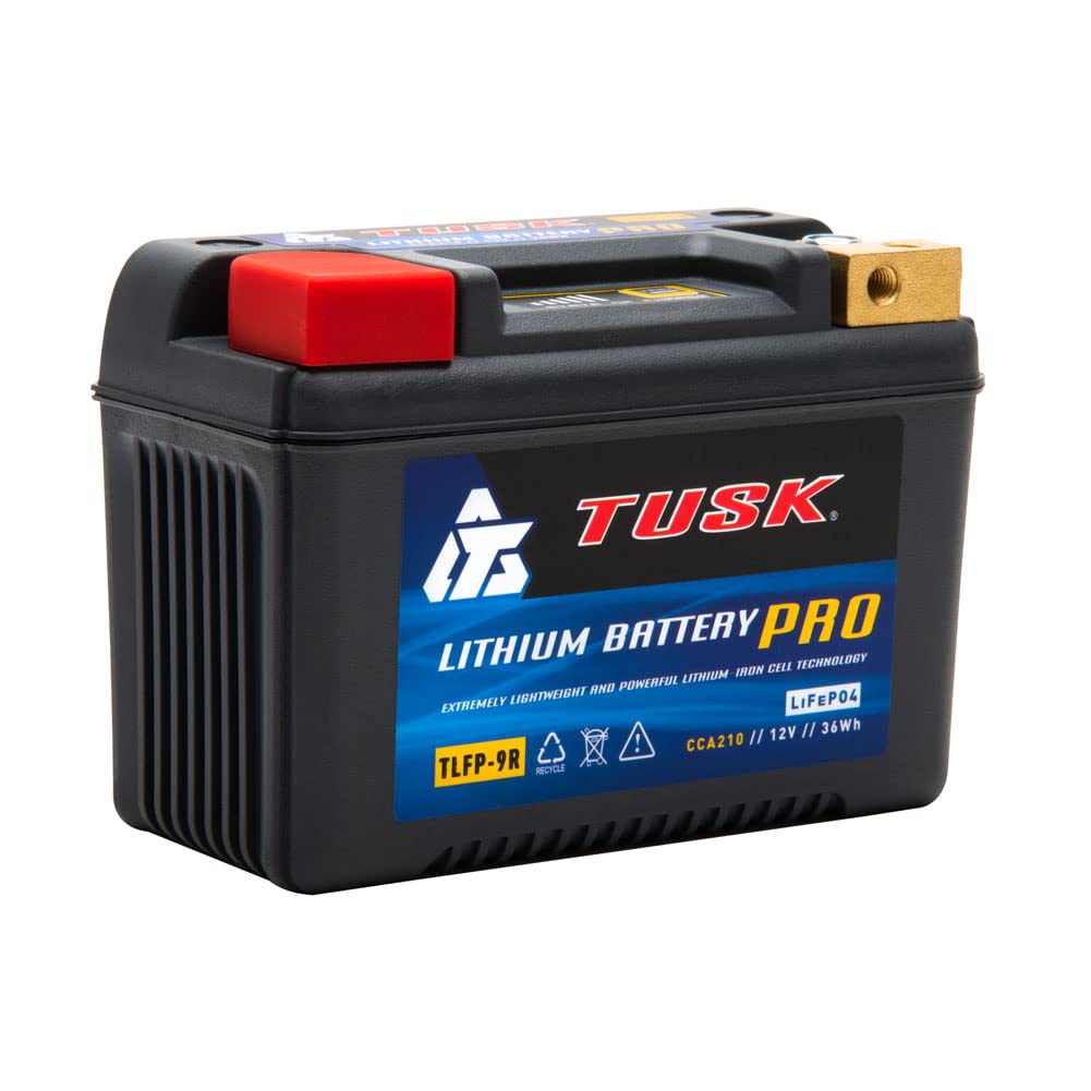 Tusk Lithium Pro Battery Tlfp-9R For Kawasaki Ninja Zx-6R 1998-2022