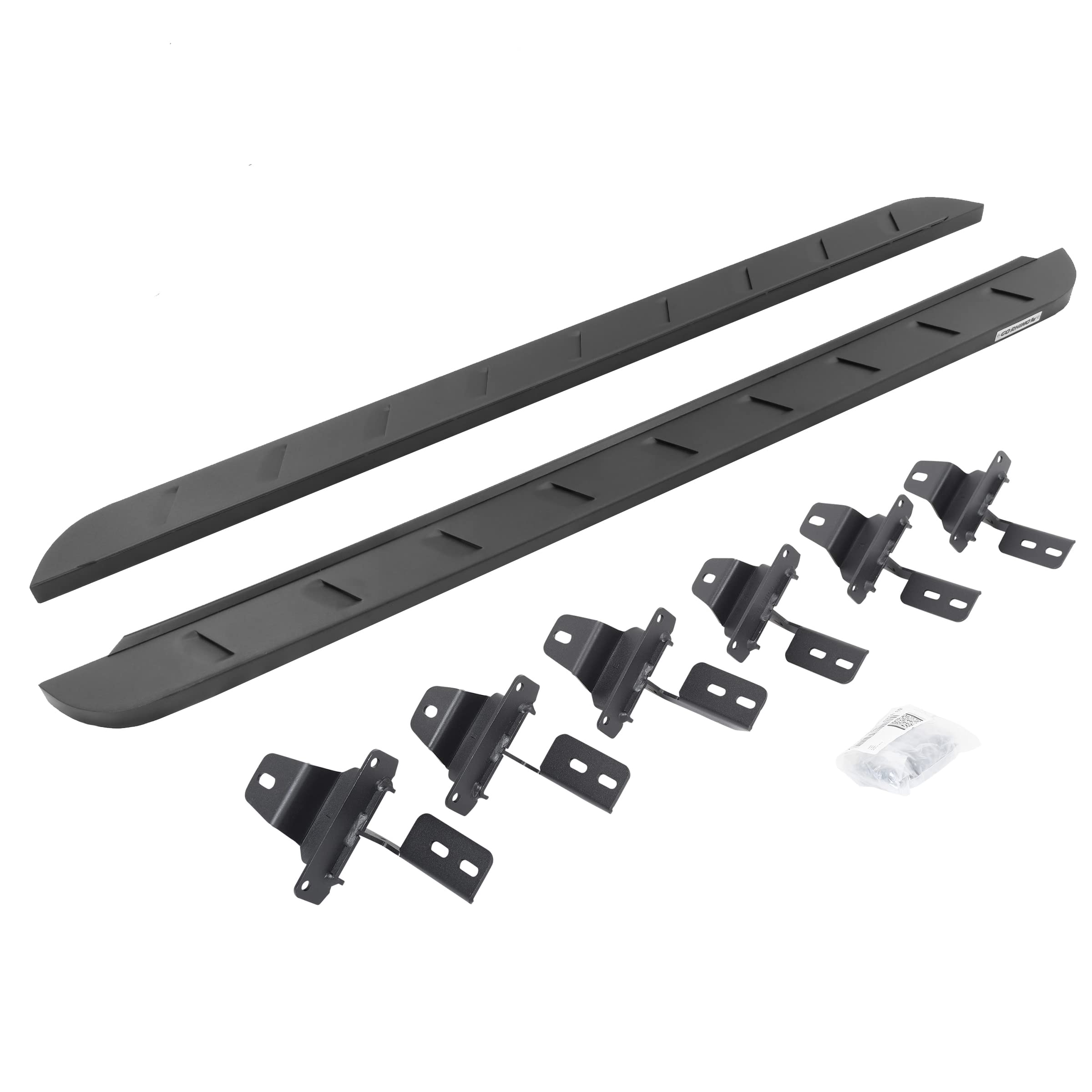 Rb10 Slim Running Boards - Complete Kit: Rb10 Slim Running Board + Brackets