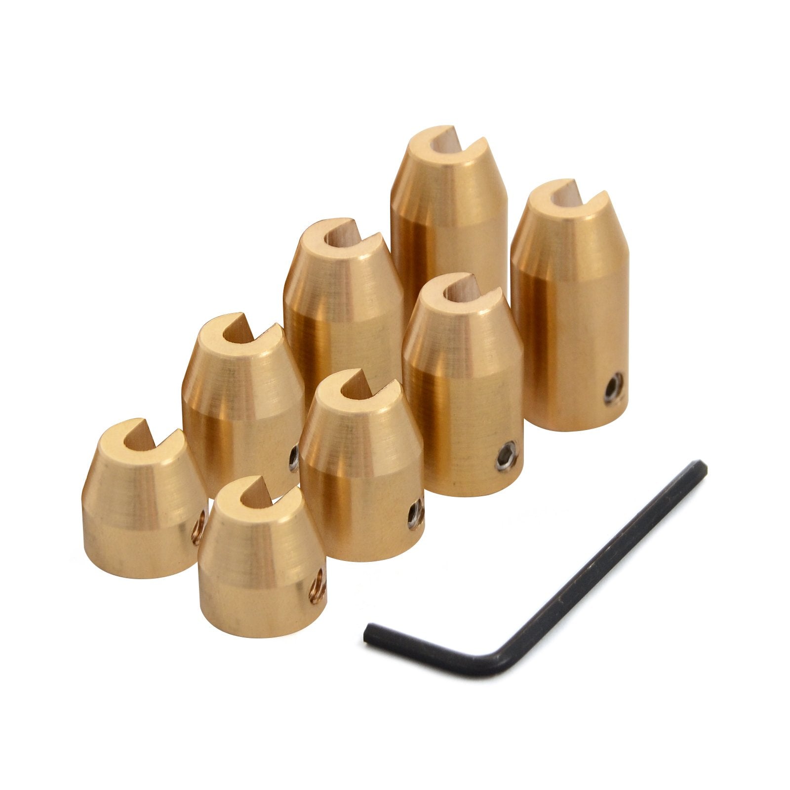 Nicecnc 8 Pack Motorcycle Reusable Brass Wheel Spoke Balance Weights Refill Kits Compatible With Super Moto,Dual Sport,Metric Cruisers,Vintage Or Any Other Spoked Wheels