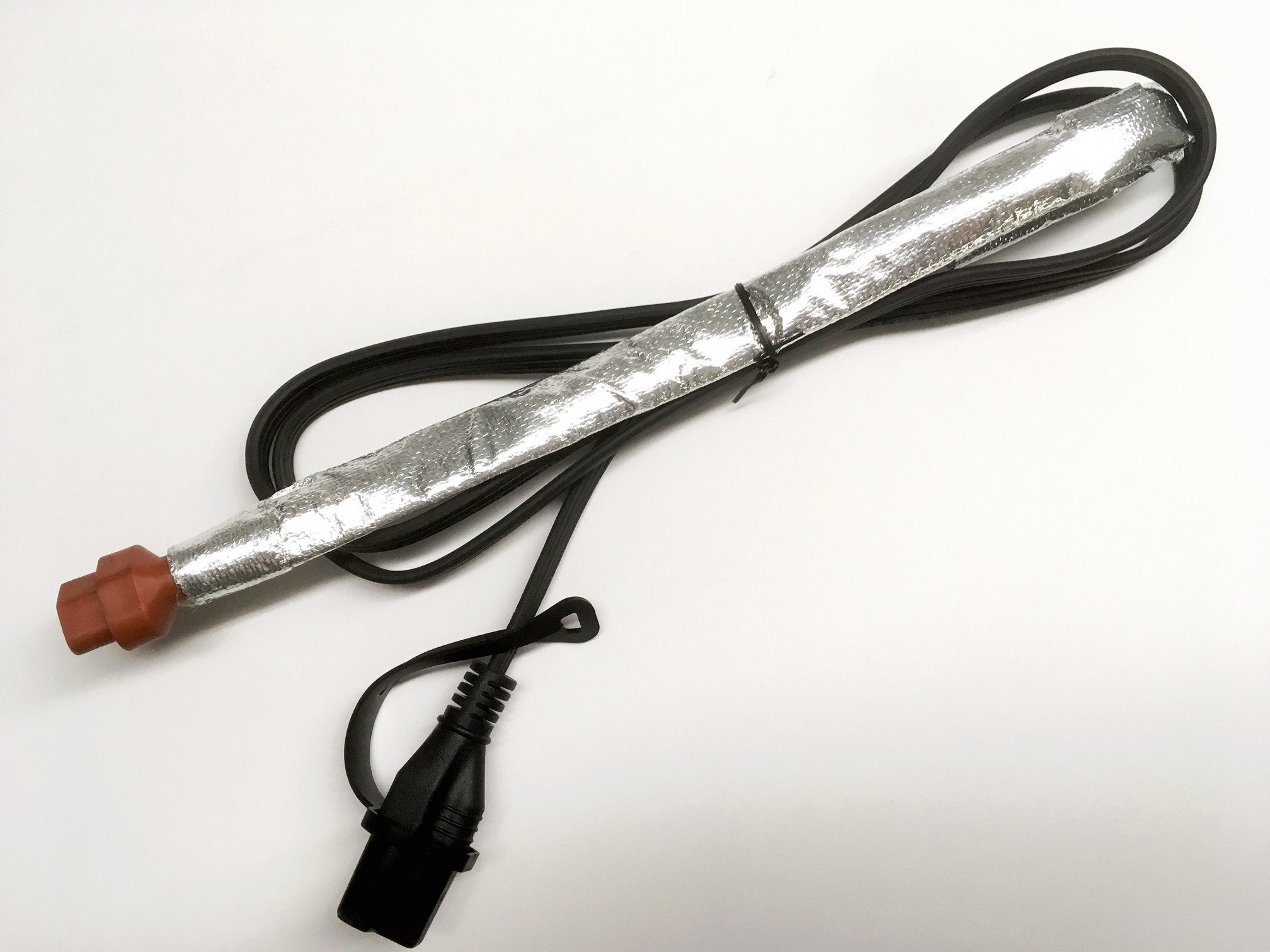 Merchant Automotive Heater Cable, 6' Long, 120Vac, Silver, Rubber, Compatible With Gm Chevy Gmc 6.6L Duramax 2003-2018