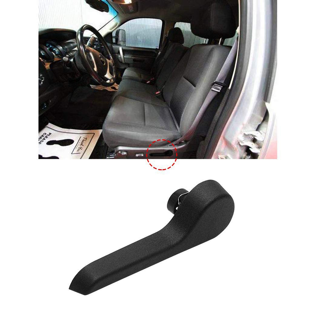Seat Recliner Handle Lh Driver Side Front Ebony For Chevy Silverado Gmc Pickup Truck Suv 2007-2014 Oe Gm-2511A-Fl (Black)