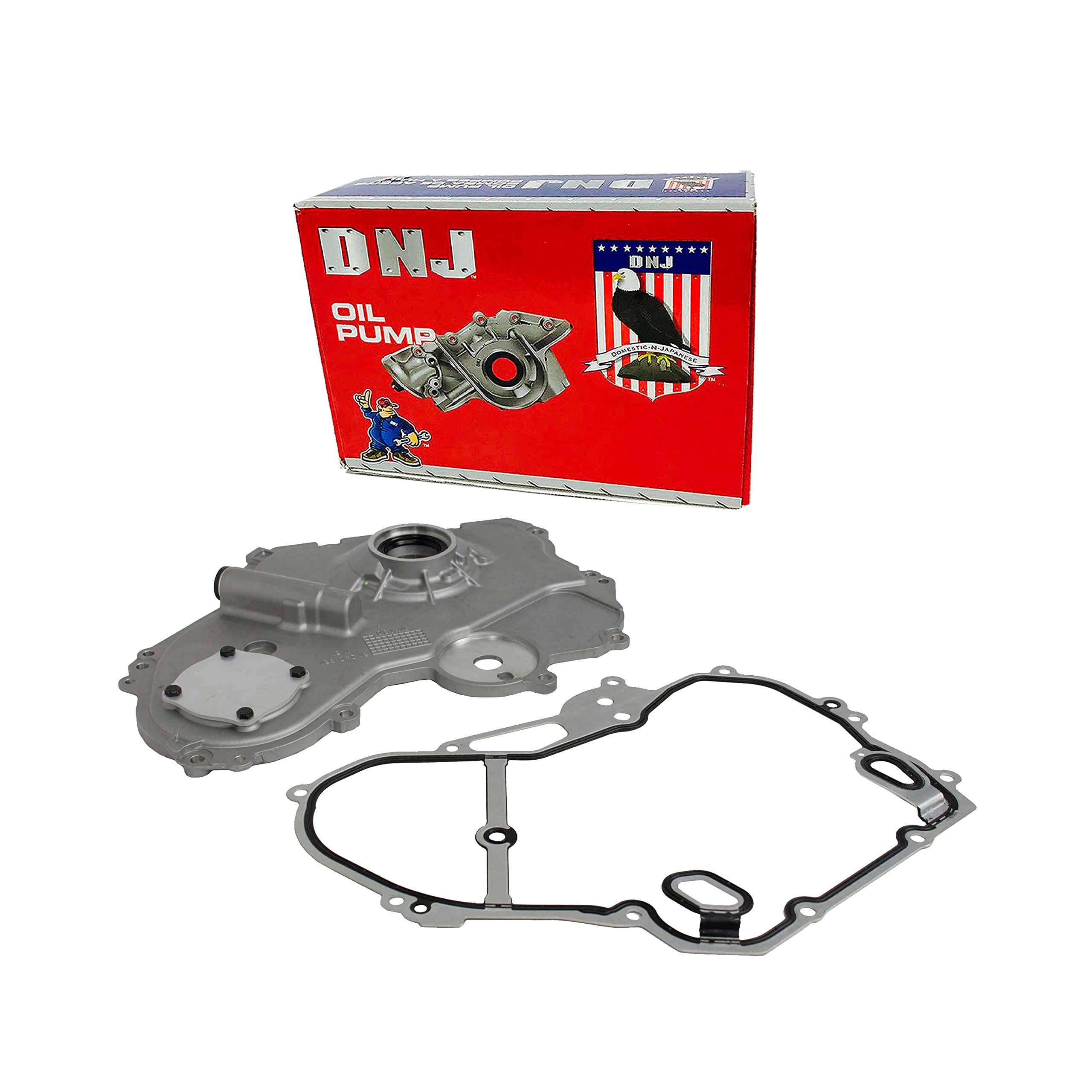 Dnj Op314 Oil Pump Timing Cover For 00-17, Gm, Saab, Saturn, Buick, Chevrolet, Oldsmobile, Pontiac/Ion, Sky, Ls1, Lw1, L100, Vue, Verano, Terrain, L4/ 2.0L-2.4L/ Dohc, 16V, 1998Cc, 2198Cc, 122Cid