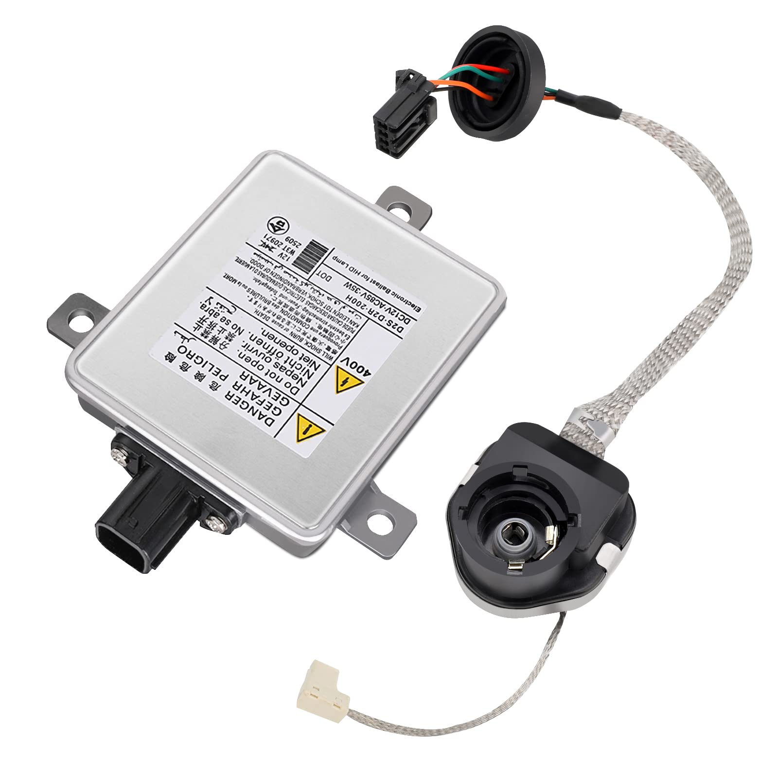 W3T19371 Xenon Hid Headlight Ballast W/ Igniter - Compatible With Acura Tl, Tl-S, Tsx, Zdx, Rdx, Mdx, Csx, Honda Cr-Z, Odyssey, Mazda Cx-5, Cx-9, 3, Mitsubishi Outlander - Replaces W3T15671 W3T16271