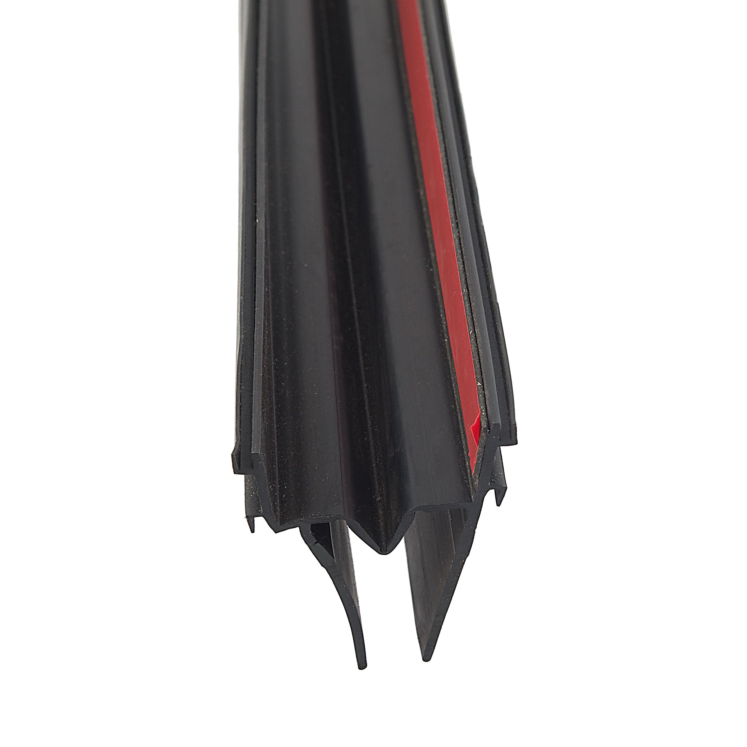 Ap Products 018-2062-96 Double Ekd Base, Black /1-1/4 X 1-3/4 X 8'