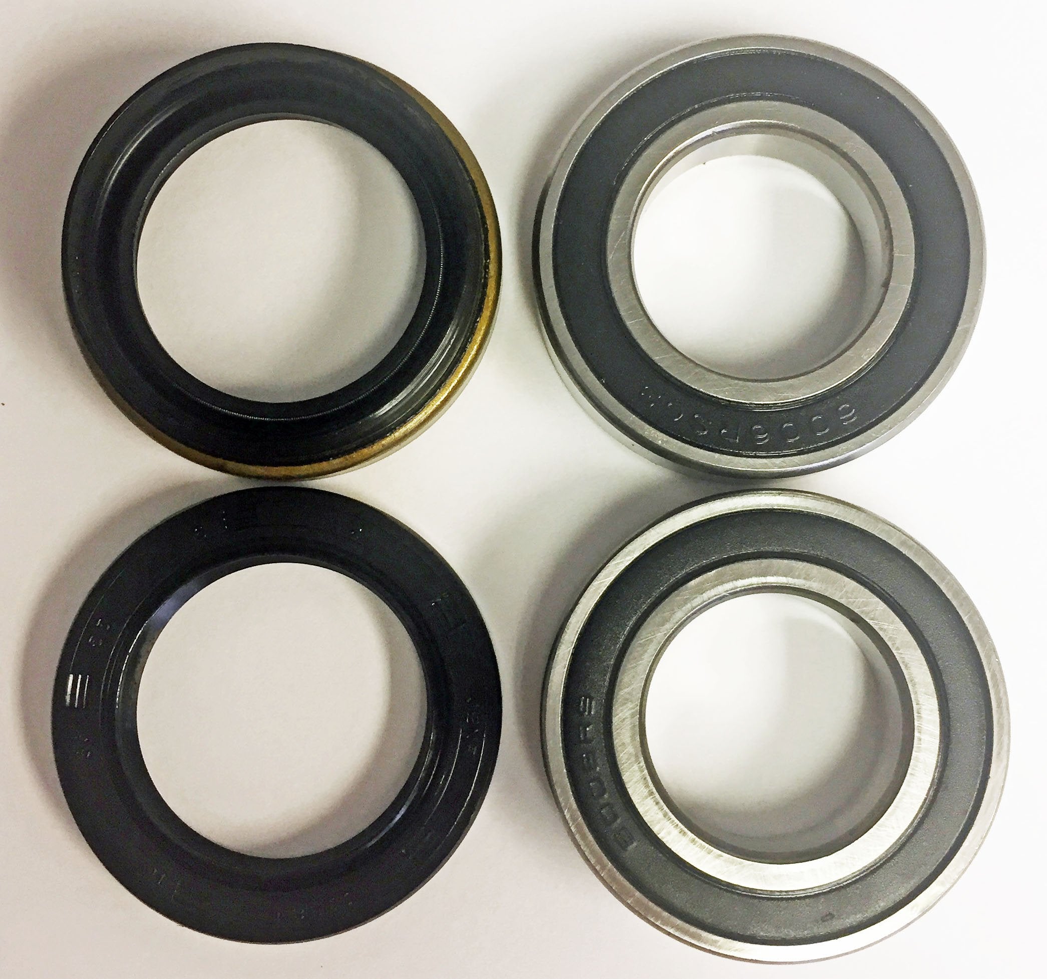 Front Wheel Axle Tube Bearing & Seal Kit For 2002 Yamaha Yfm 660 Fw Grizzly Atvs