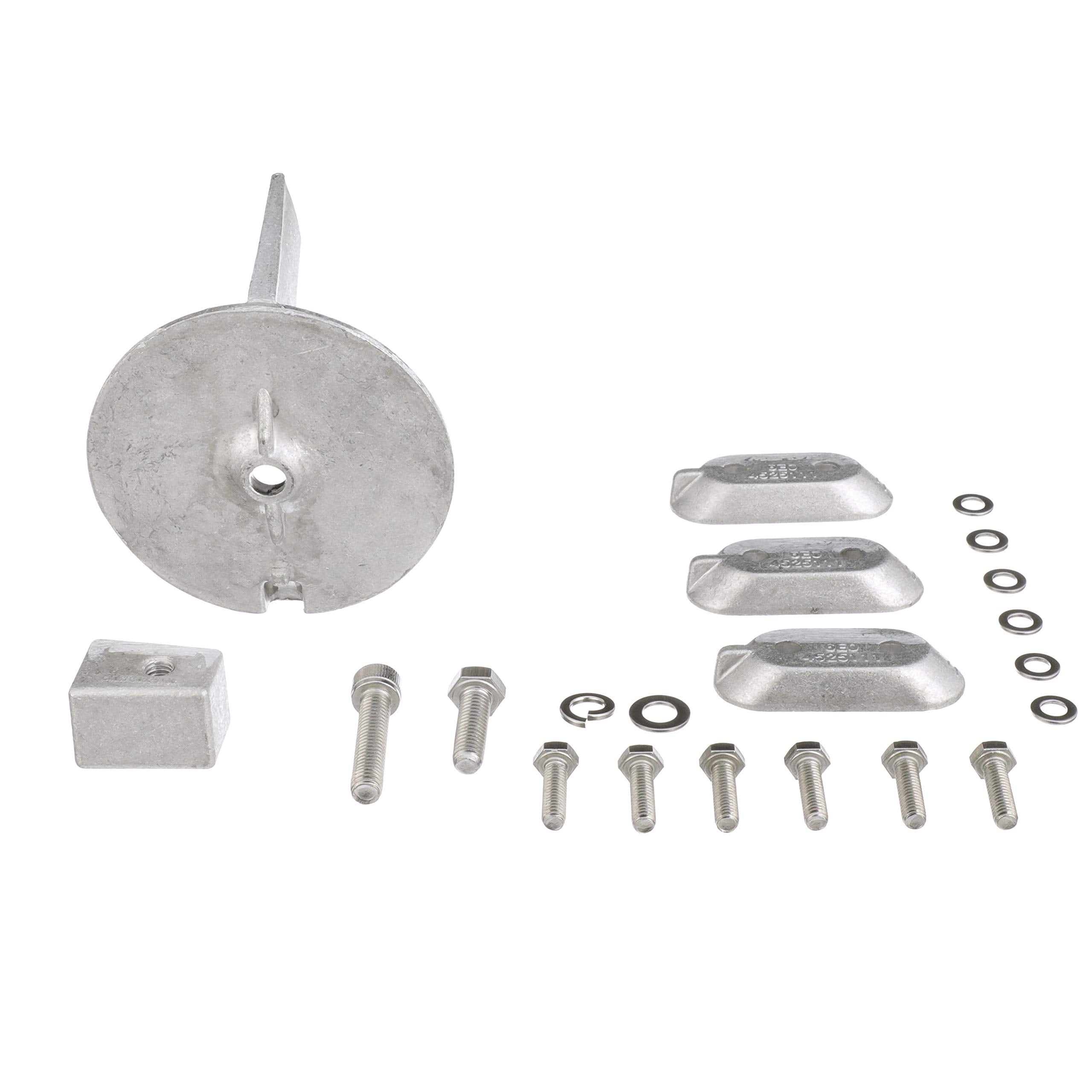 Quicksilver 8M6007993 Aluminum Anode Kit For Yamaha 4T 40-60 Hp Outboards