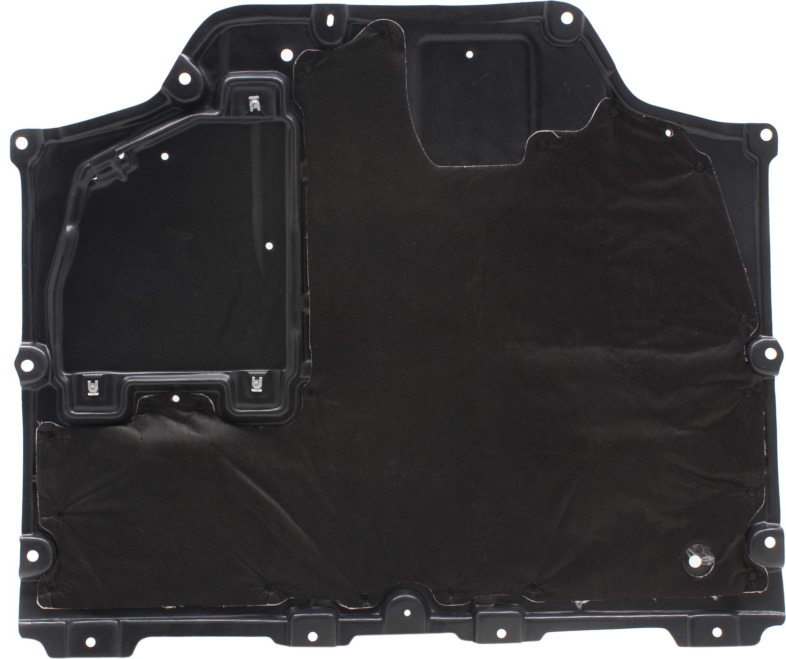 Evan Fischer Center Engine Splash Shield Compatible With 2016-2018 Toyota Prius Under Cover, Vacuum Form