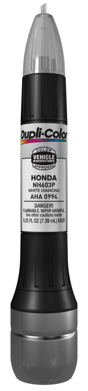 Dupli-Color Aha0994 Scratch Fix All-In-1 Exact-Match Automotive Touch-Up Paint – Honda White Diamond – 0.25 Oz. Paint Pen