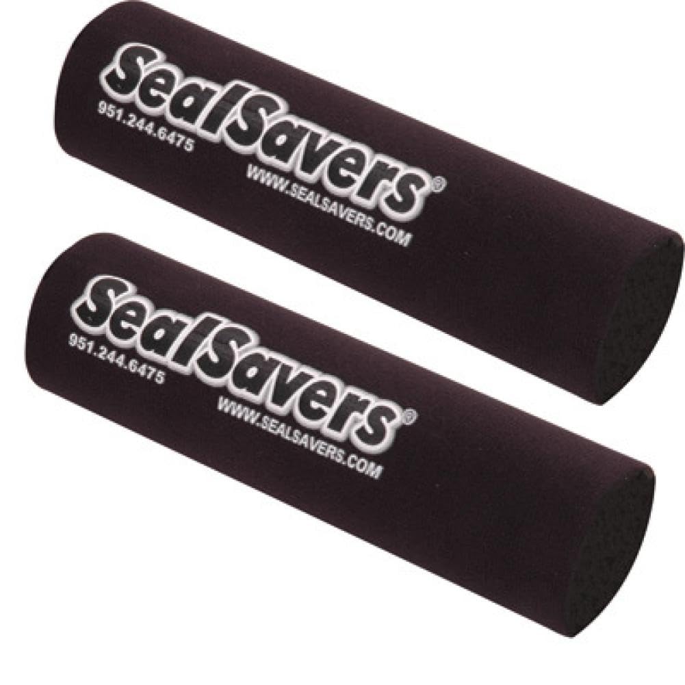 Seal Savers Fork Covers 44-50Mm Fork Tube, Short Black For Kawasaki Kx450F 2006-2018