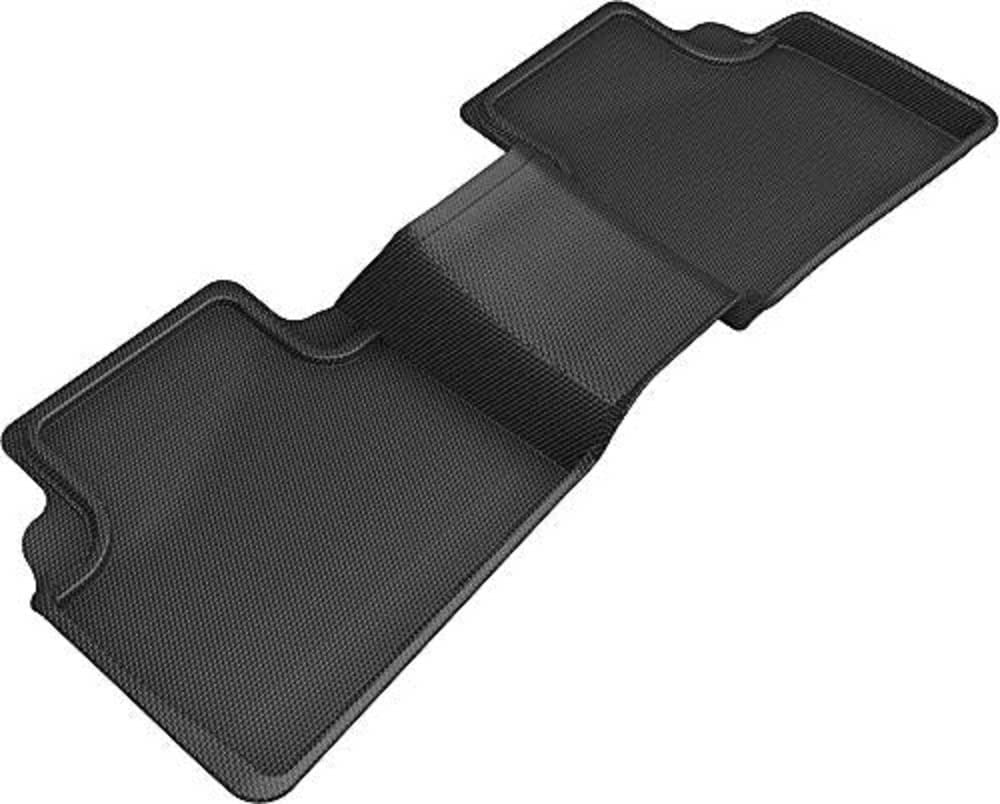 3D Maxpider Custom Fit Kagu Floor Mat (Black) Compatible With Nissan Altima 2019-2025 - Second Row
