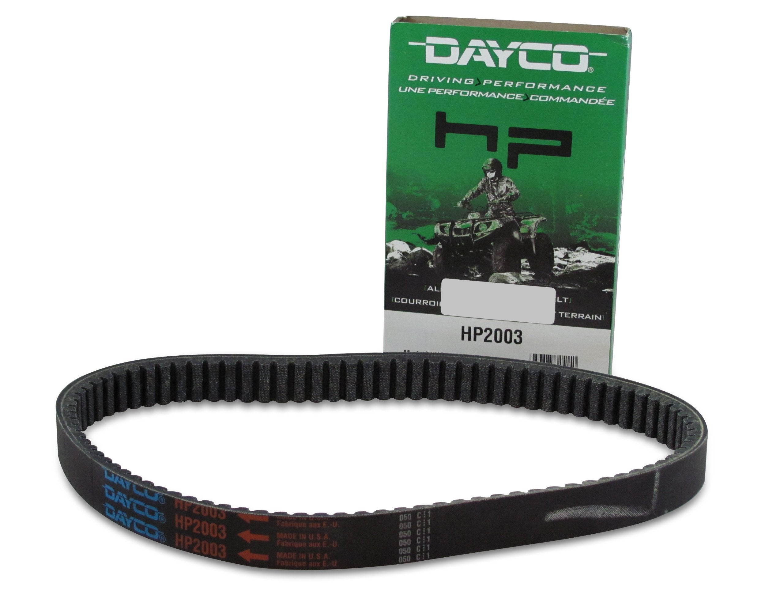 Dayco Hp2003 Outdoor Activity Belt, Black