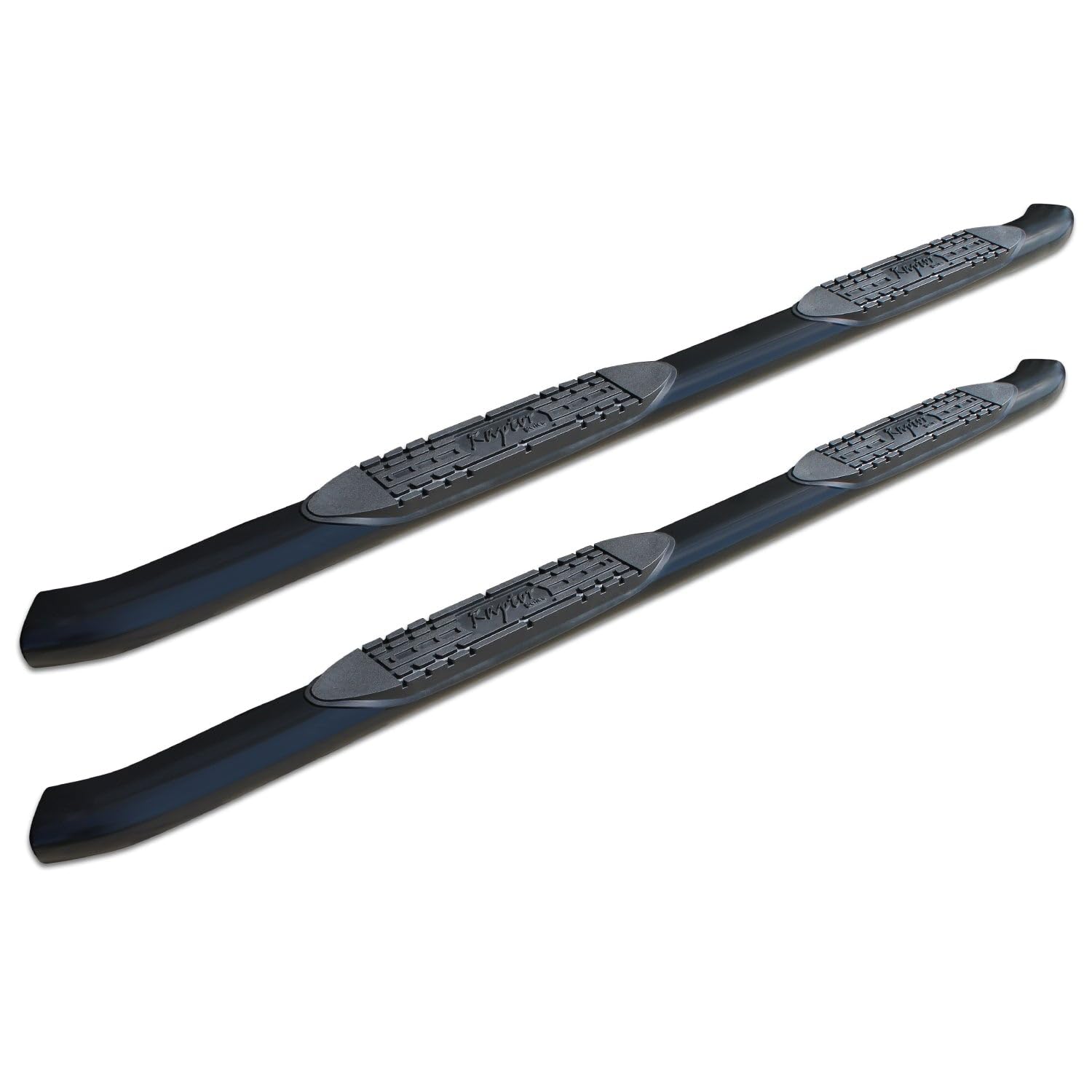 Raptor Series 1501-0722B 4 Oe Style Curved Oval Step Bars