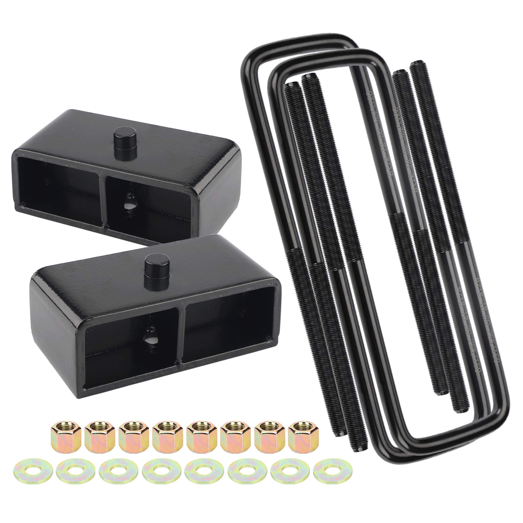 2 Inch Rear Lift Blocks For Tacoma/Tundra, 2 Rear Leveling Kit Compatible With 1995-2021 Tacoma,2000-2021 Tundra