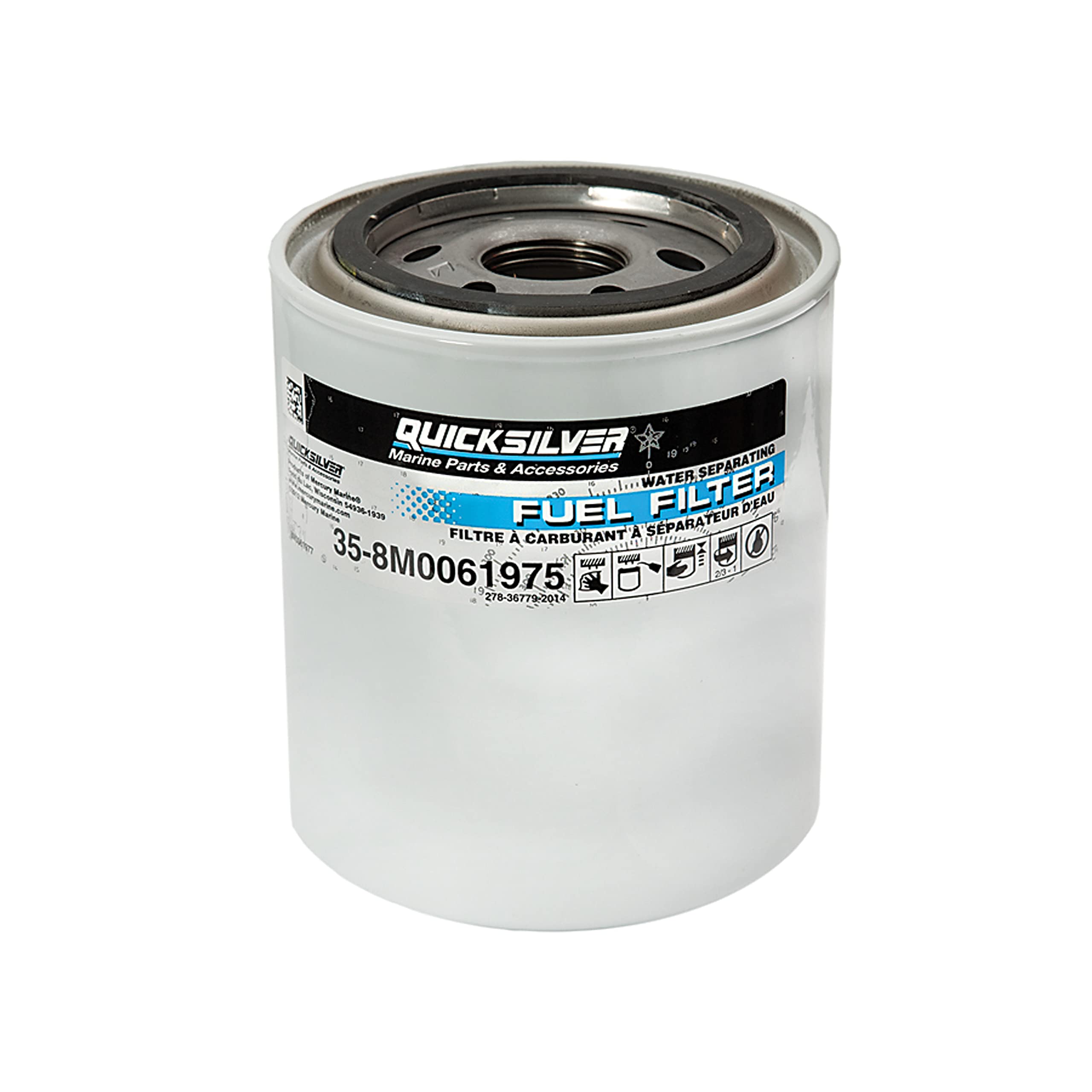Quicksilver 8M0061975 Water Separating Fuel Filter - Omc