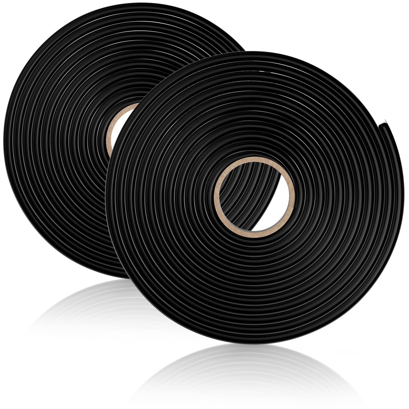 Zxmoto 13Ft Headlight Sealant Retrofit Refit Butyl Rubber Glue Reseal For Car Headlamps Window Door Windshield (2 Pieces)