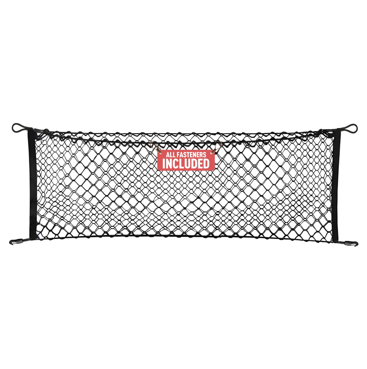 Envelope Style Automotive Elastic Trunk Mesh Cargo Net For Honda Passport Ex L Elite 2019-2025 - Premium Trunk Organizers And Storage - Luggage Net For Suv - Best Car Organizer For Honda Passport