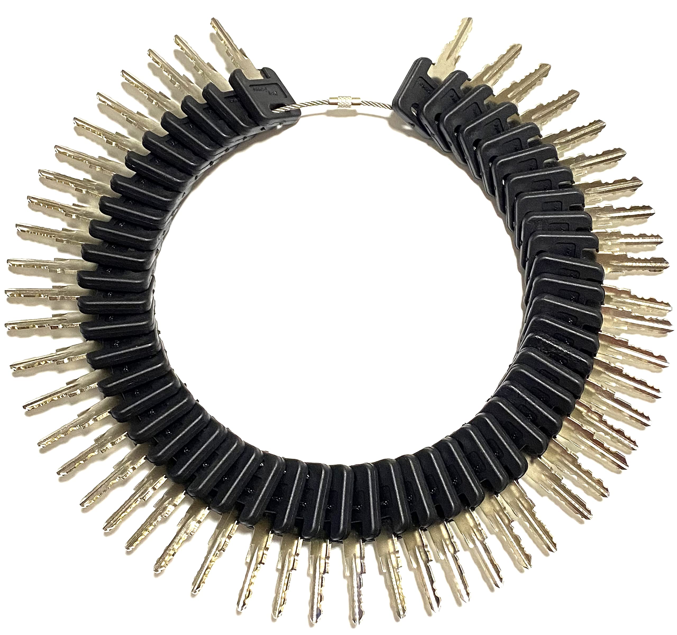 Keypower 1 Set (51 Keys) Hf301 ~ Hf351 Fits Fastec Fic Rv Trailer Door Lock & Storage Cabinet - Cf Ef Hf Are The Same