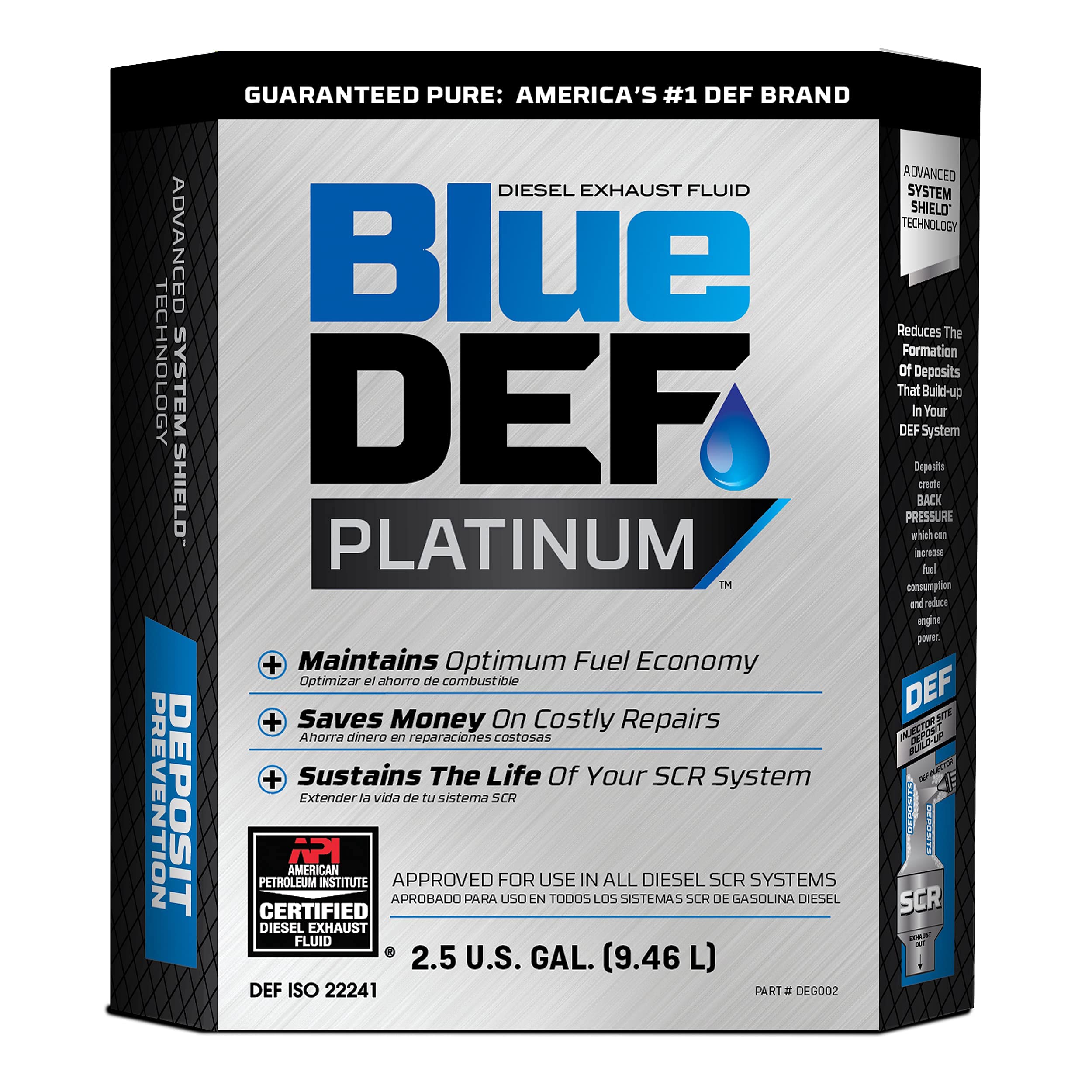 Bluedef Peak Platinum Diesel Exhaust Fluid, 2.5 Gallon (Deg002)