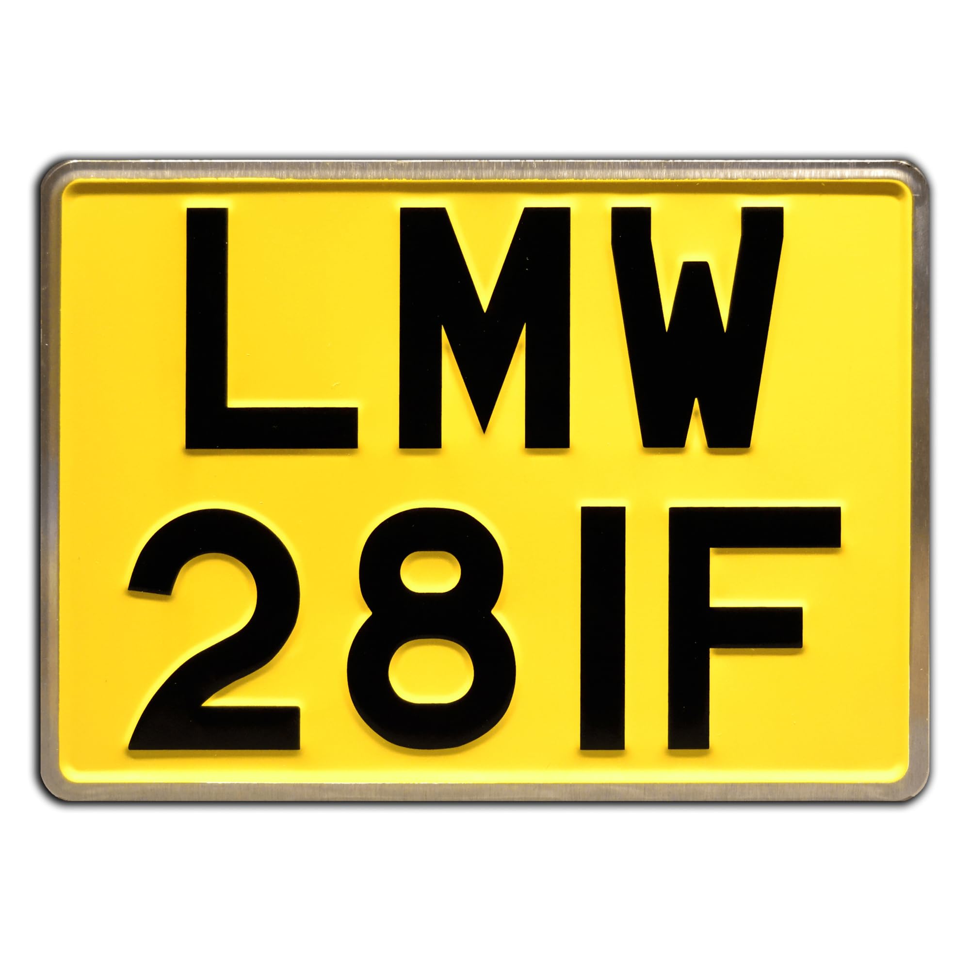 Abbey Road | Lmw 28If | Metal Stamped License Plate