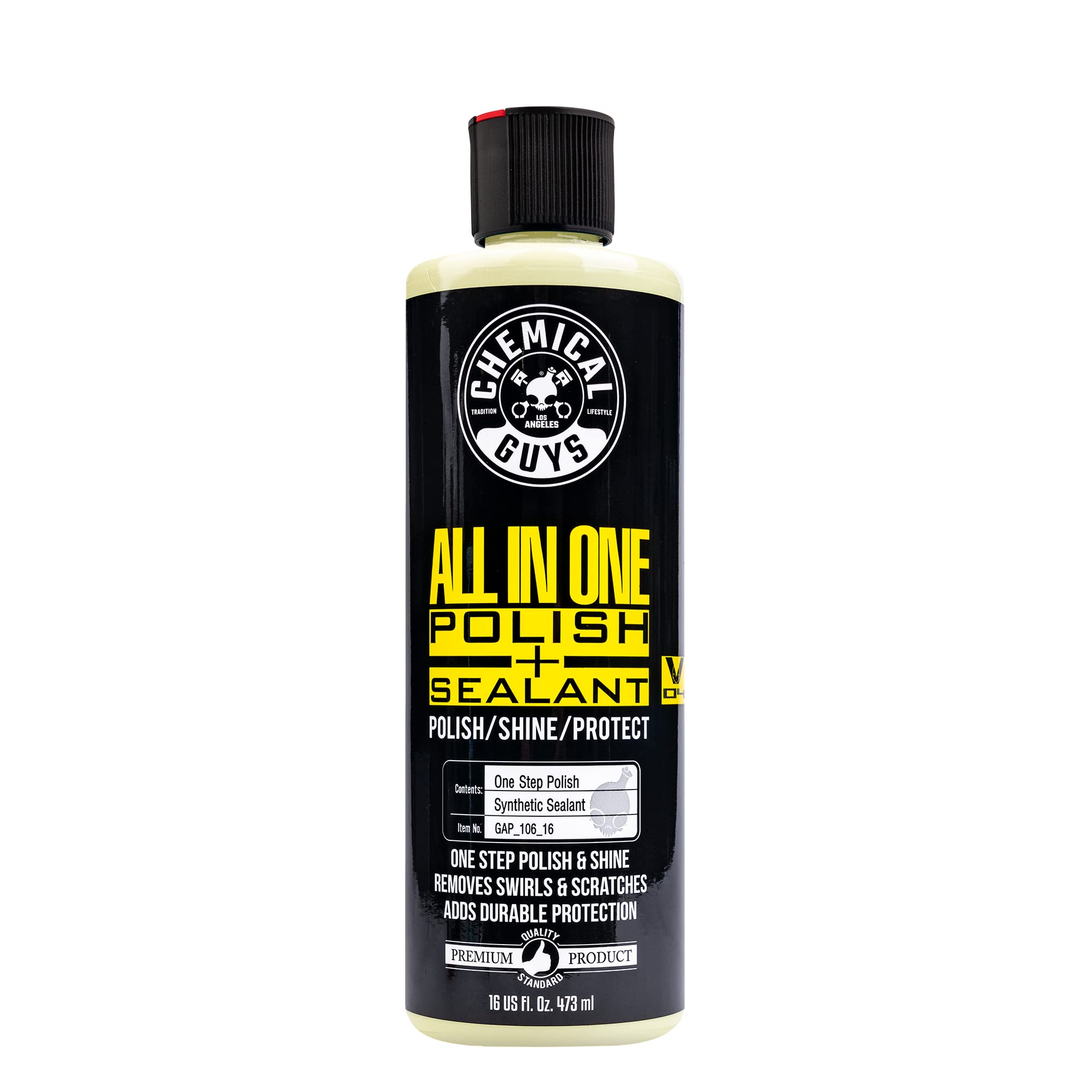 Chemical Guys Gap_106_16 All-In-One Polish + Shine + Sealant (16 Oz)
