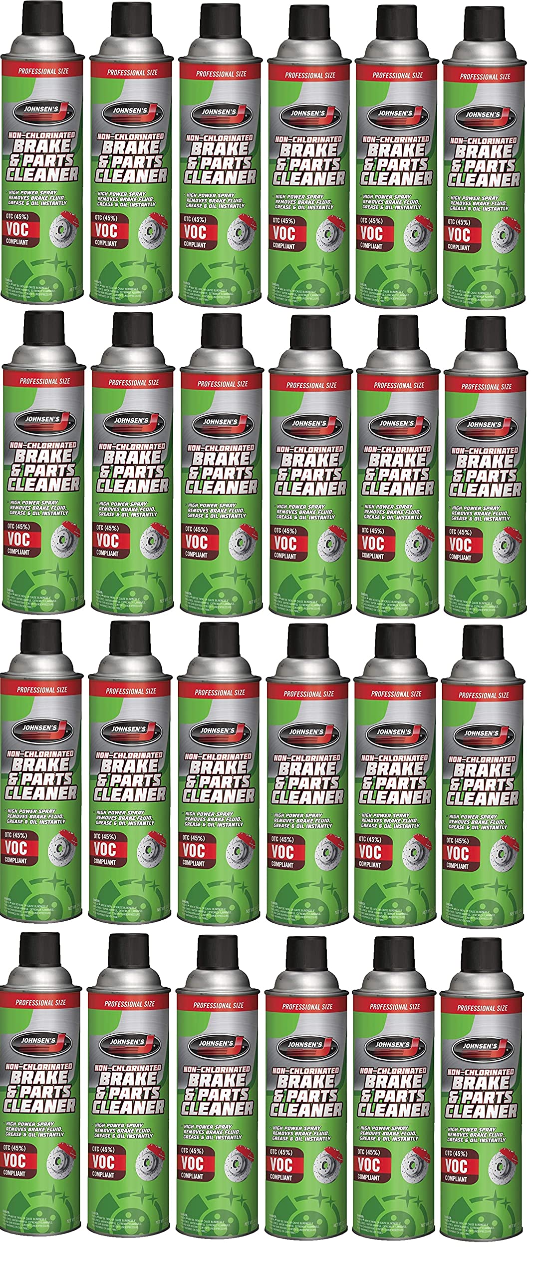 Denco Distributing, Inc. Johnsens 2417 Brake & Parts Cleaner - 14 Oz Otc Compliant (24)
