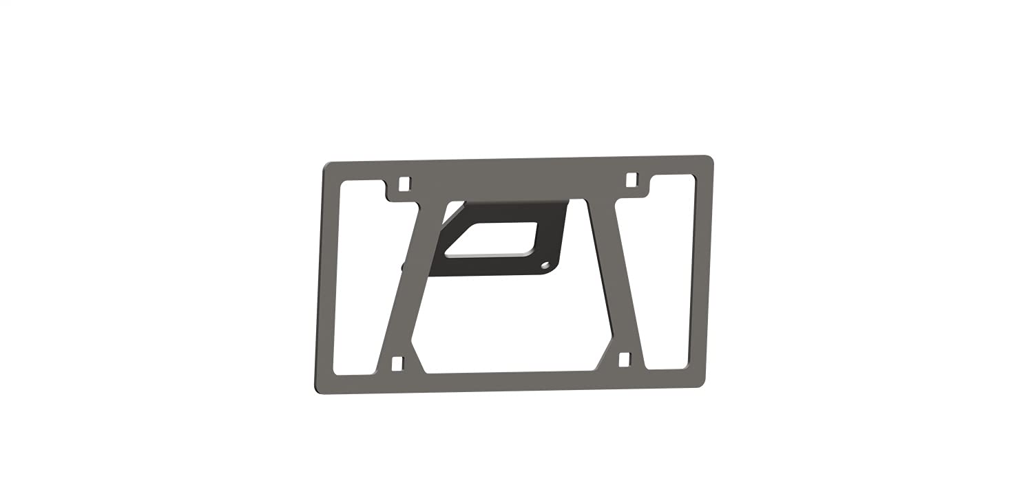 Road Armor - Universal Front License Plate Mount- Tex Blk (Lpb-Id)