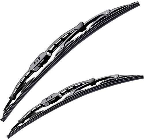 Replacement For Dodge Ram 1500, 2500, 3500, 4500 Windshield Wiper Blades - 22'+22' Front Window Wiper - Fit 2009-2018 Vehicles - Otuayauto Factory Aftermarket