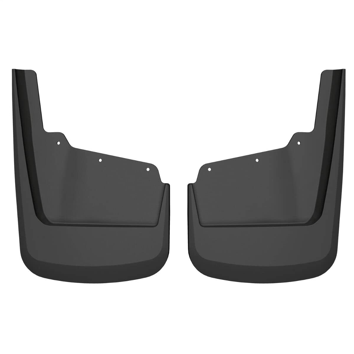 Husky Liners — Front Mud Guards | Fits 2020-2024 Gmc Sierra 2500 & 3500 Hd - Black, 2 Pc | 58291