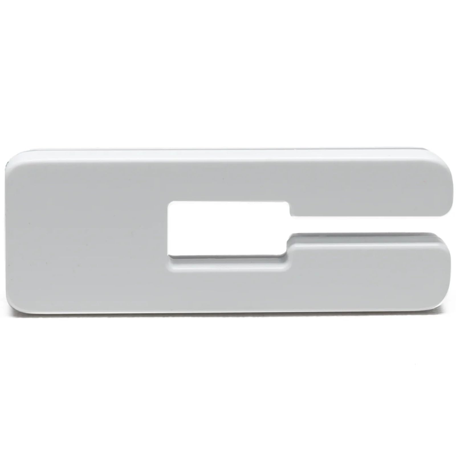 Oracle Lighting 3140-A-001 Single Universal Illuminated Amber Led Letter C With Matte White Finish Letter Badge - Sleek Design - Customized High-End Appearance