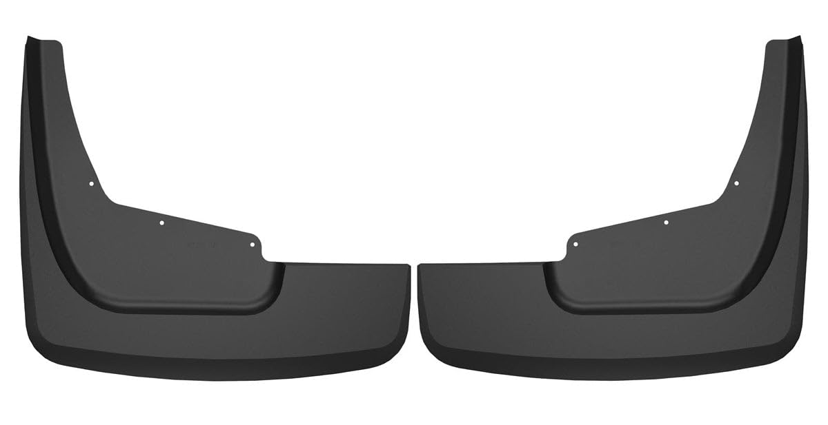 Husky Liners — Rear Mud Guards | Fits 2020-2024 Gmc Sierra 3500 Hd Dually, Rear Set - Black, 2 Pc. | 57671