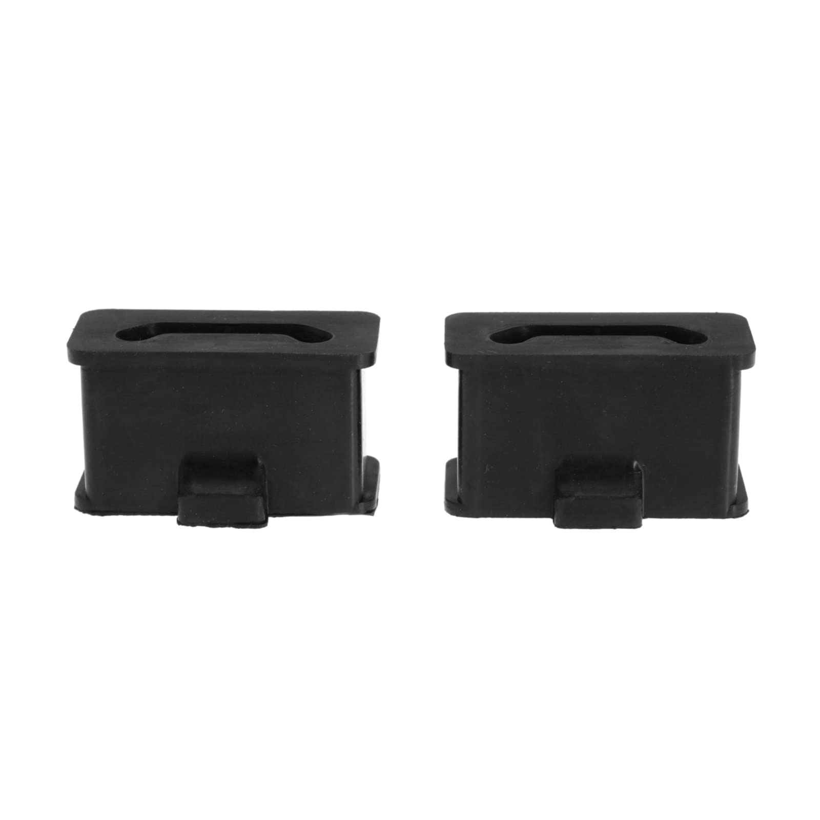Muffler Mount Set For Harley-Davidson Fl Flt Flht Flhr Flhx Fltr Trike Touring Road King Road Glide Street Glide Electra Glide 1985-2017 Replace 20193 65724-85 2Pcs Black