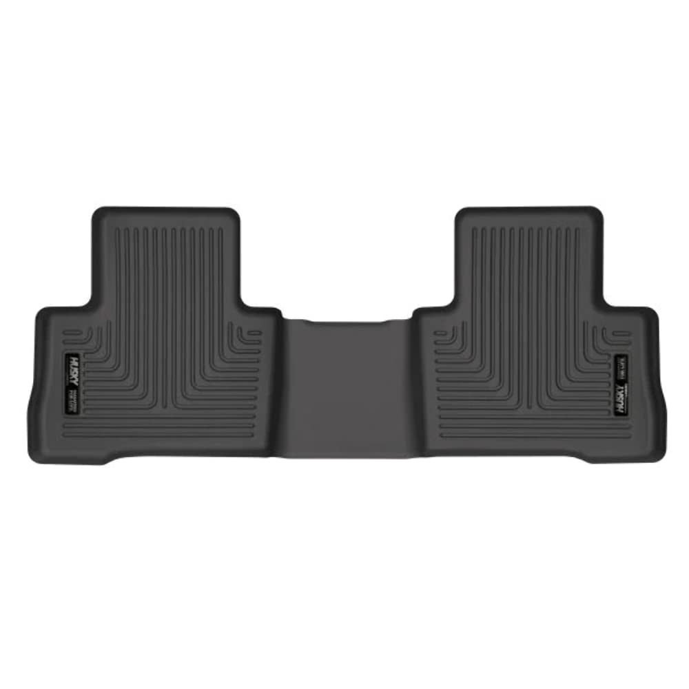 Husky Liners X-Act Contour Floor Mats | Fits 2021-2023 Toyota Venza | 2Nd Row, 1-Pc Black - 53871