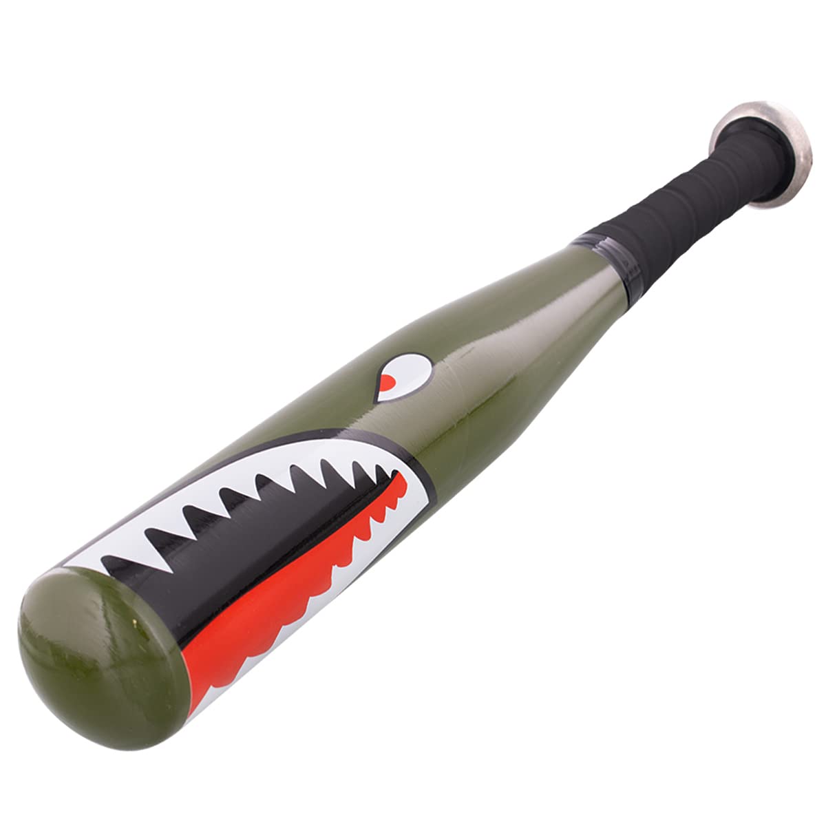 United Pacific 99136 P-40 “Warhawk” Shark Mouth 17' Aluminum Tire Checker Bat, Training Bat, Home/Car/Self Defense, Fishwacker Bat, Fish Bat - One Bat
