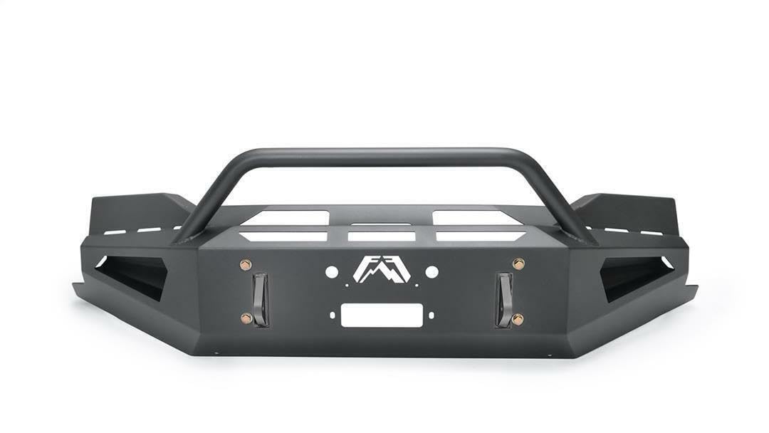 Fab Fours Cs19-Rs4062-1 Red Steel Front Bumper Fits 19-20 Silverado 1500, Black