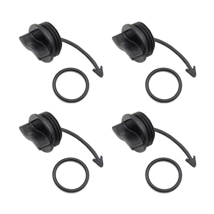 Drain Plug For Seadoo Compatible With Gti Se Limited Rental Gtr Gts Gtx Ltd Rxt Rxtx Spark 300 900 Wake 130 155 260 2009-2021 Replaces 292001352 292001320 292002024, 4 Pcs