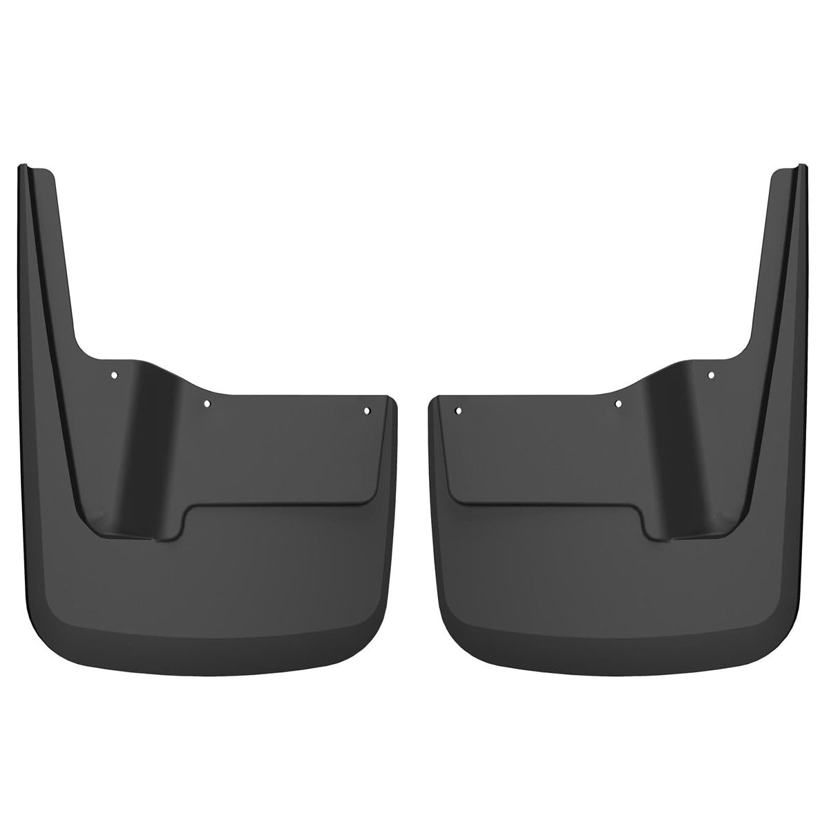 Husky Liners — Rear Mud Guards | Fits 2020-2024 Gmc Sierra 2500, 3500 Hd (Excludes Dually) - Black, 2 Pc. | 59291