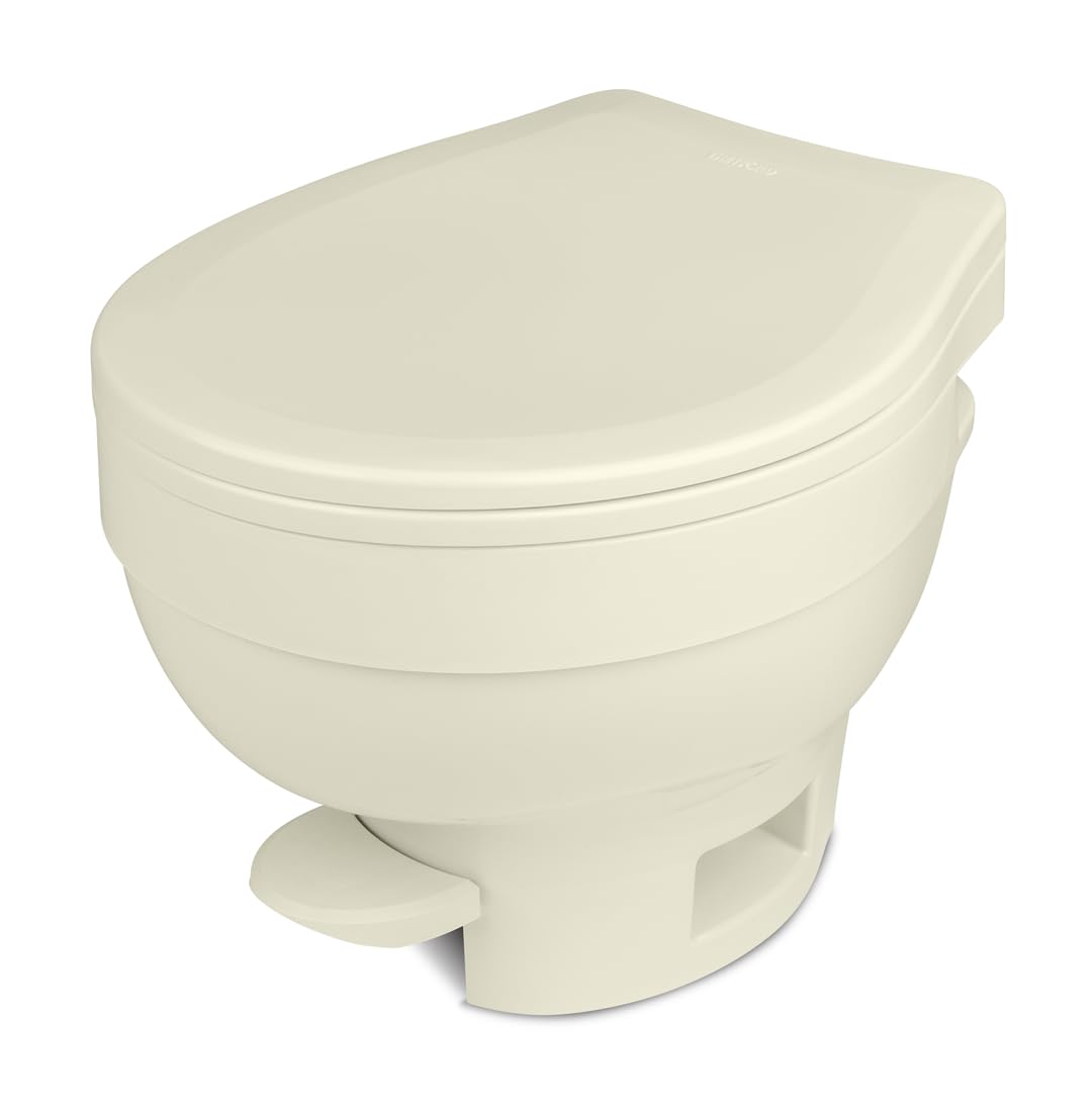 Aqua-Magic Thetford 31834 Vi Permanent Toilet - Low Profile, Parchment