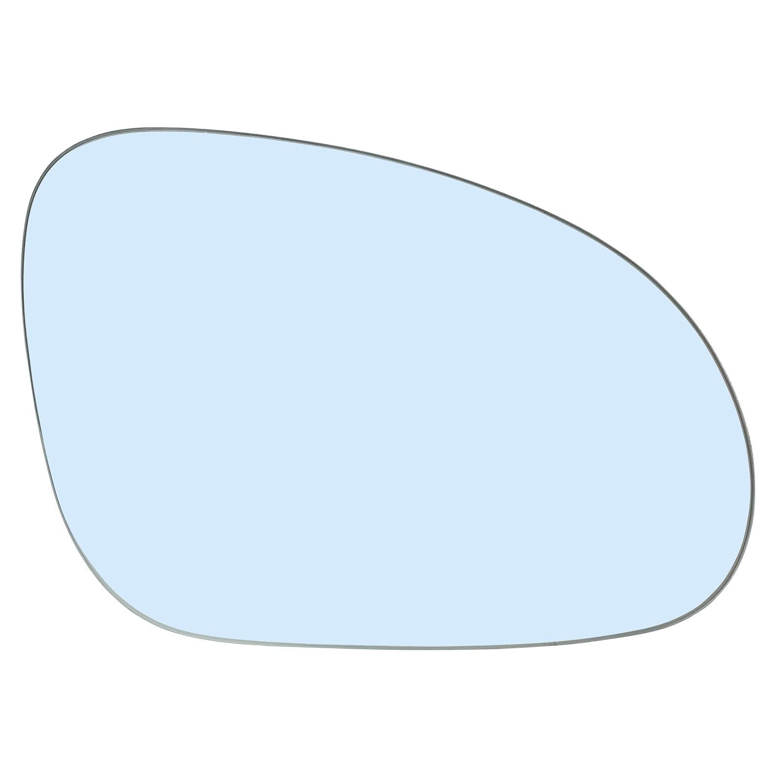 SKARUMMER Passenger Right Side Heated Mirror for 2005-2010 VW R32 EOS GTI Rabbit Jetta Passat - Convex Black Mirror Glass with Rear Holder