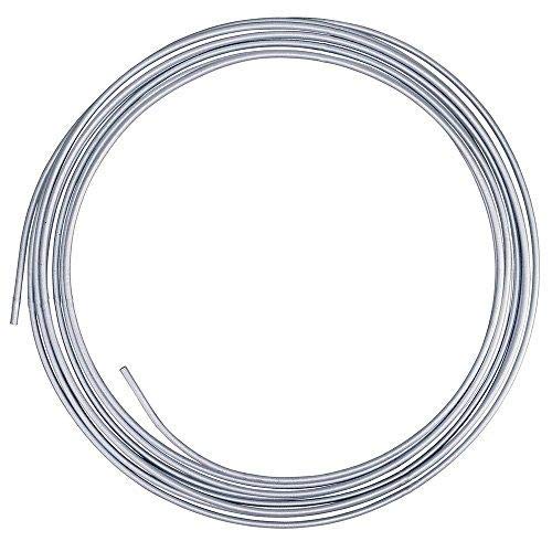 4Lifetimelines 3/16' (4.76Mm) X 25' - 316L Marine Grade Stainless Steel Brake Line Tubing Coil, Meets Sae Specifications, Universal Compatibility, Brake Line Replacement