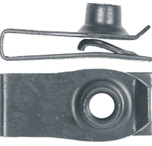 Amz Clips And Fasteners 25 1/4' - 20 Extruded U Nuts Compatible With Ford # 45627