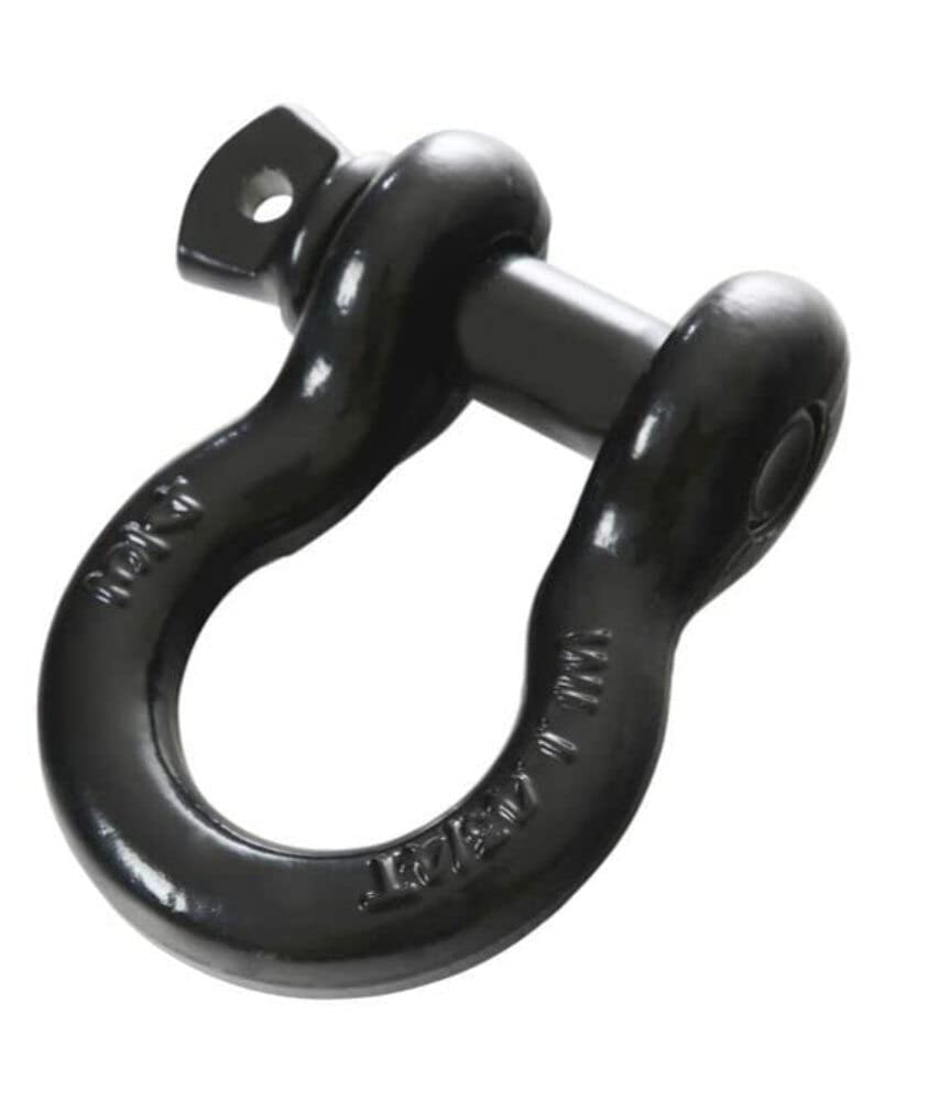 Overland Vehicle Systems 19-1969: Recovery Kit - (2) 30,000 Lb Tow Straps And (2) Black Shackles