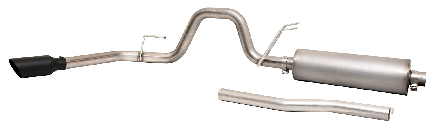 Gibson Exhst 619908B Black Elite Cat-Back Single Exhaust