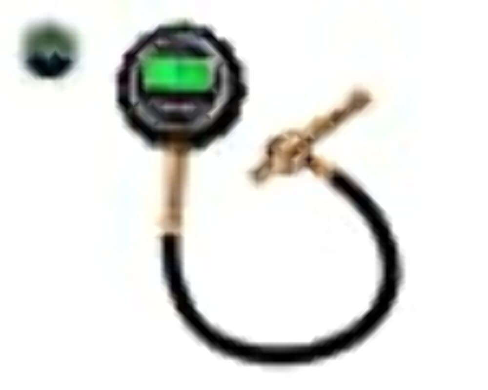 Overland Vehicle Systems Ovs 12010001 Digital Tire Gauge With Valve Kit & Storage Bag