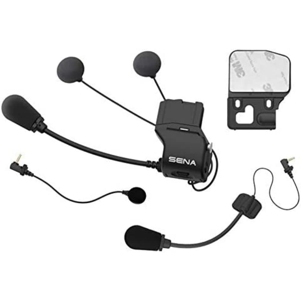 Sena Universal Helmet Clamp Kit With Slim Speakers (20S, 20S Evo, 30K), Black