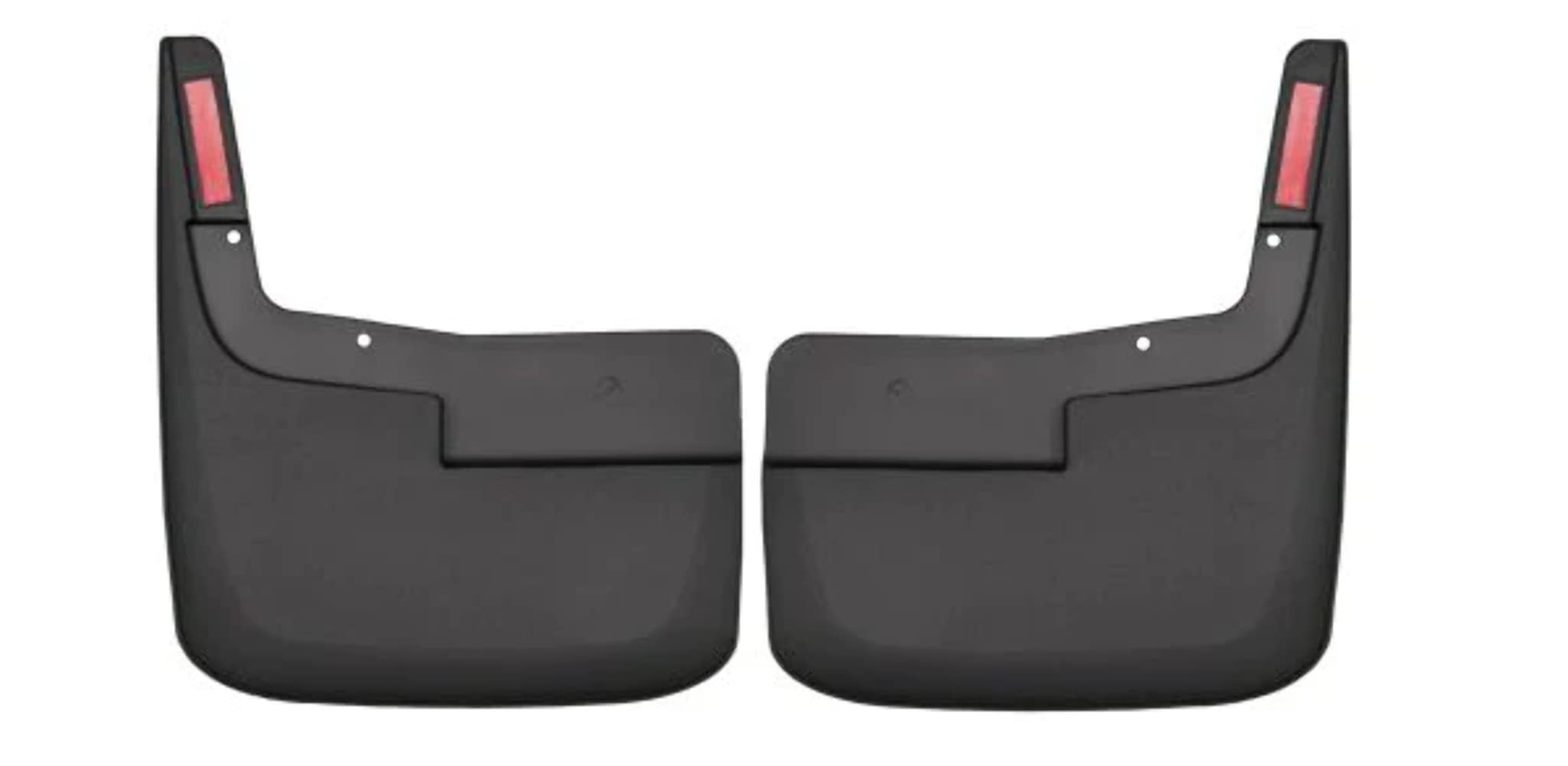 Husky Liners — Front Mud Guards | Fits 2021-2024 Ford F-150 (King Ranch, Lariat, Limited, Platinum, Ssv, Tremor, Xl, Xlt) - Black, 2 Pc | 58521