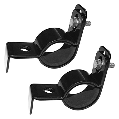 Westin Automotive Wes57-0005 Hdx Series Clamp Grille Tubular Light Mounts44; Black - Pack Of 2
