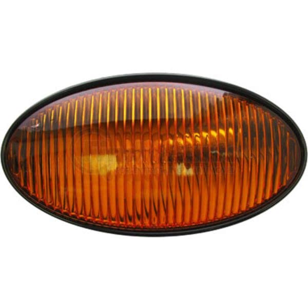 Optronics Rvpl5Ab Porch Oval W/O Switch; Black Base: