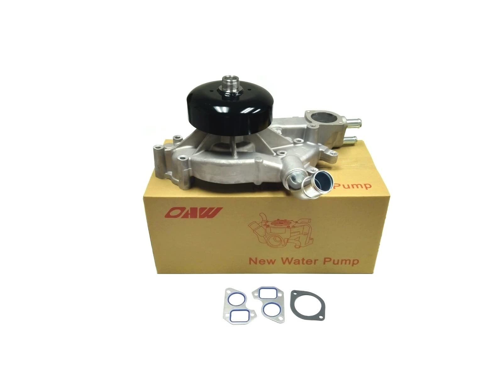 Oaw G7341 Water Pump For Gm 4.8L 5.3L 6.0L Chevy Silverado, Express, Chevrolet Tahoe, Suburban, Gmc Envoy, Sierra, Yukon, Buick Rainier, Cadillac Escalade (1999 2000 2001 2002 2003 2004 2005 2006)