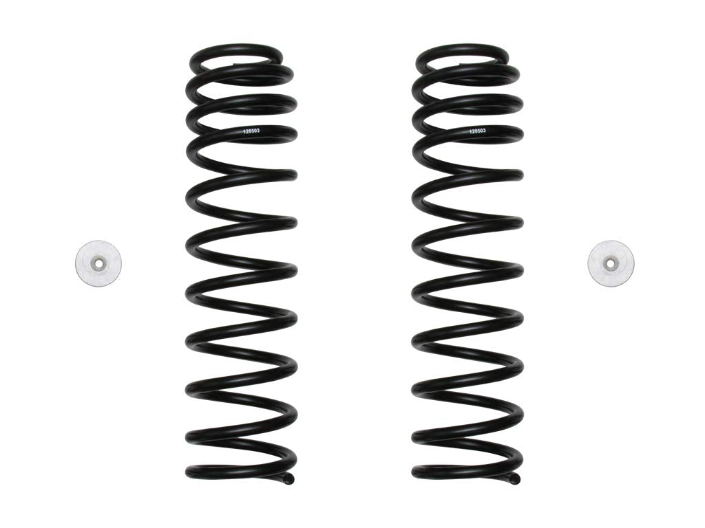 Icon 2.5' Lift, Front, Dual Rate Coil Spring Kit, Compatible With 2020-Up Jeep Jt/2018-Up Jl, 22025
